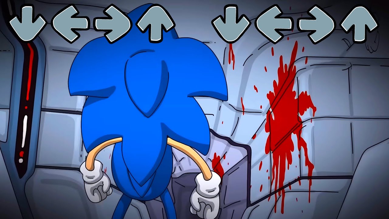 Sonic Friday Night Funkin' be like VS Eggman + SCP-096 - FNF