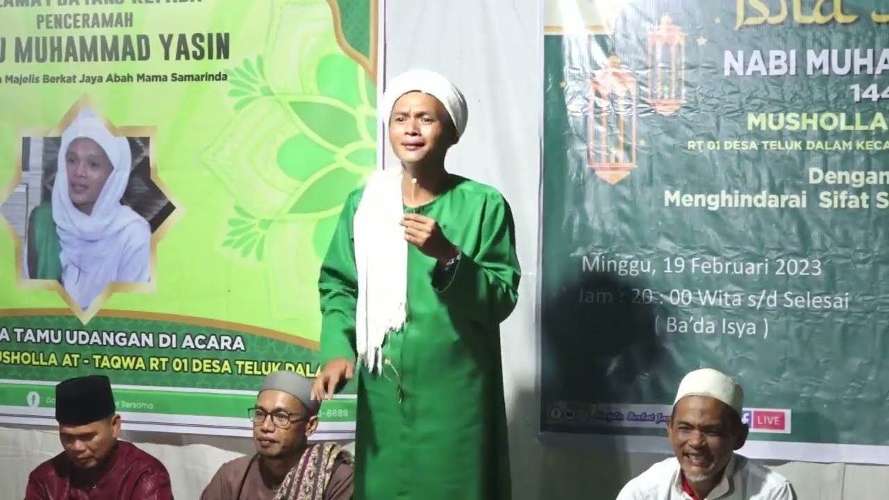 Isra Mi'raj Nabi Muhammad SAW, Dok. Stream (Musholla At - Taqwa Tenggarong, Sabtu 19 Februari 2023)
