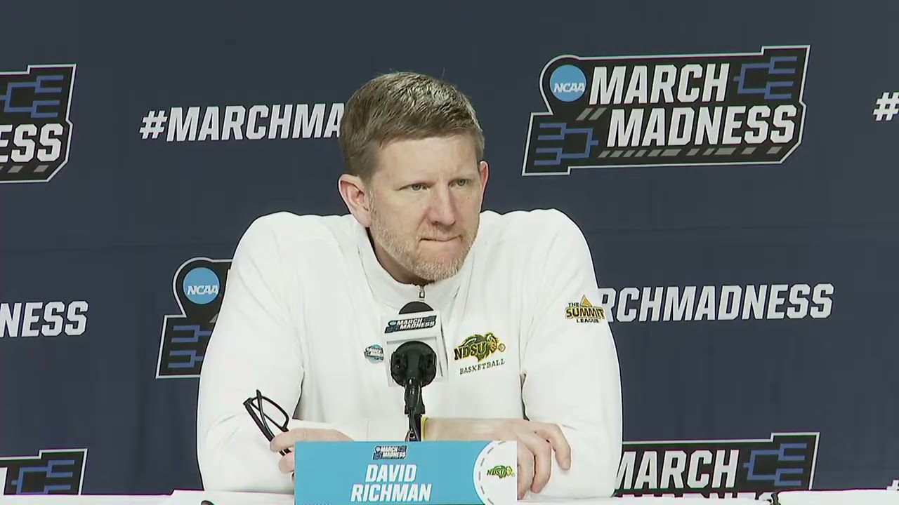 North Dakota State Postgame Press Conference (2026 Men's First Round)
