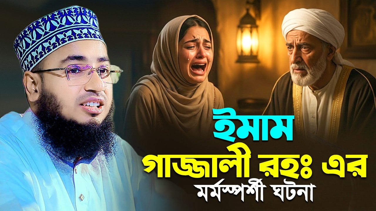 ইমাম গাজ্জালী (রহঃ) এর মর্মস্পর্শী ঘটনা | mufti jahirul islam faridi