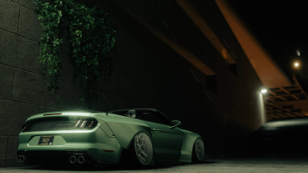 Mustang.EXE - Быстрая графика + Кинематографический ролик (Need for speed unbound)