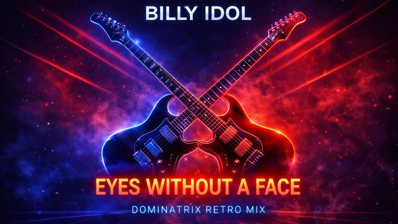 Billy Idol - Eyes Without a Face (Dominatrix Retro Mix) 4K