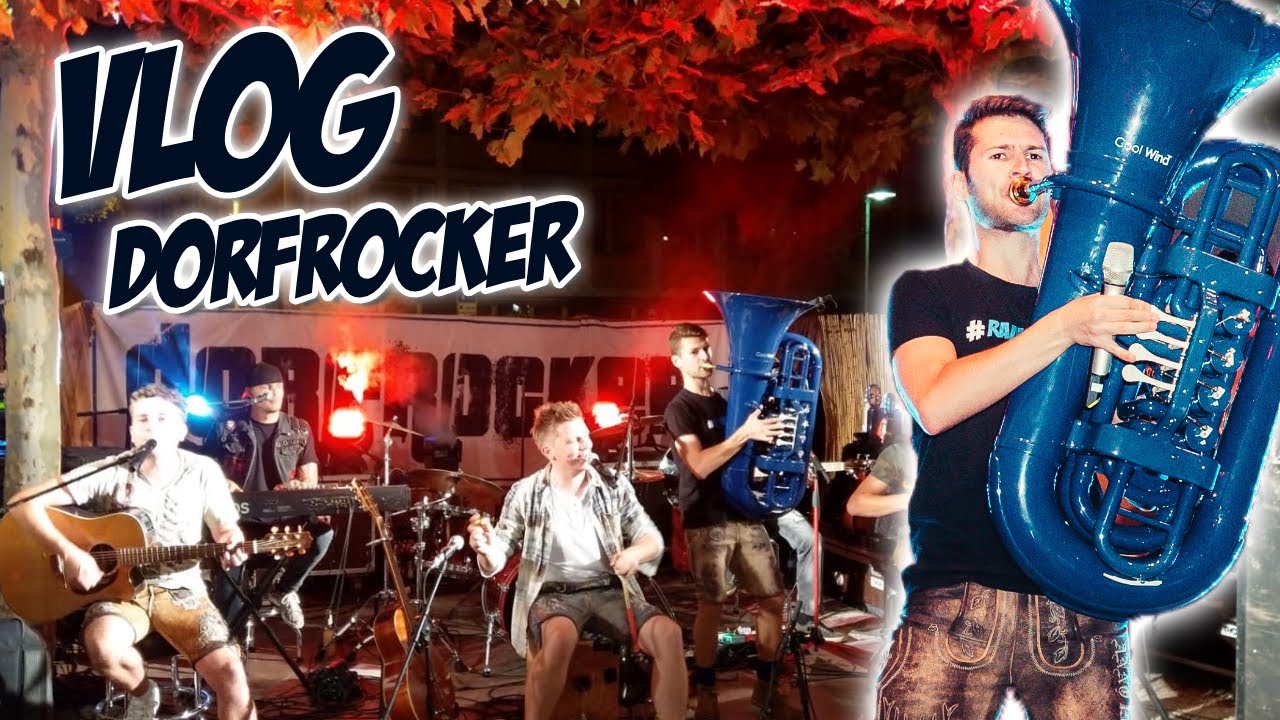 Auf Tour - VLOG (Auftritt Dorfrocker)