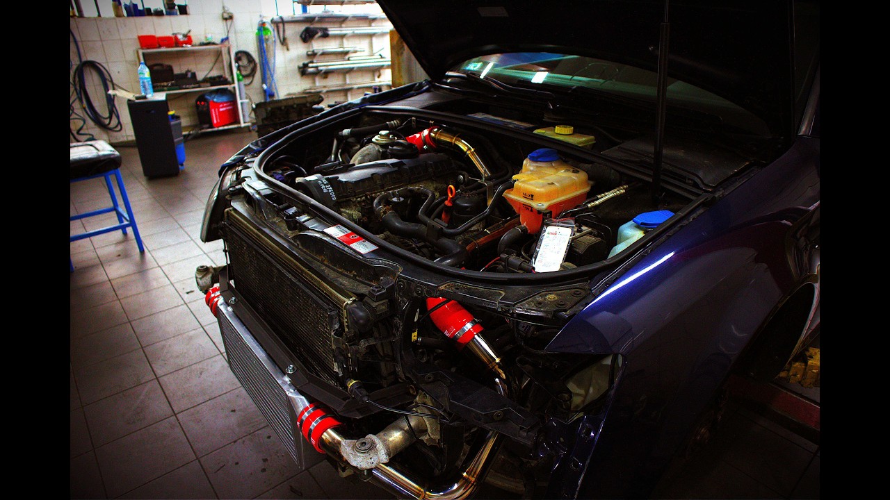 Montaz fmic audi a4 b6 1,9tdi
