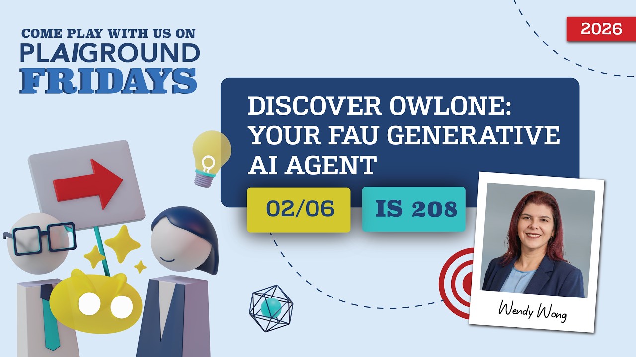 PLAIGROUND Friday: Discover owlONE, Your Generative AI Campus Assistant