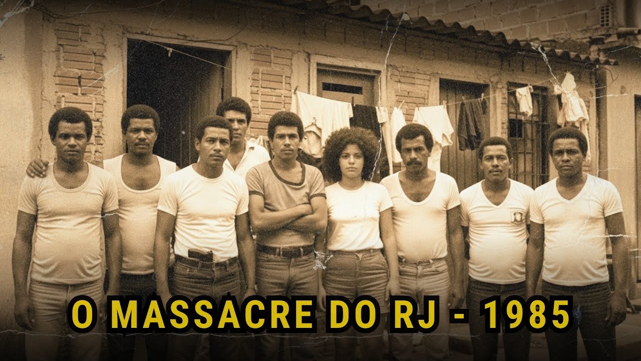 Guerra de Sangue no Rio: A FAMÍLIA Que Eliminou 16 do CV Por Uma Mulher Disputada, 1985