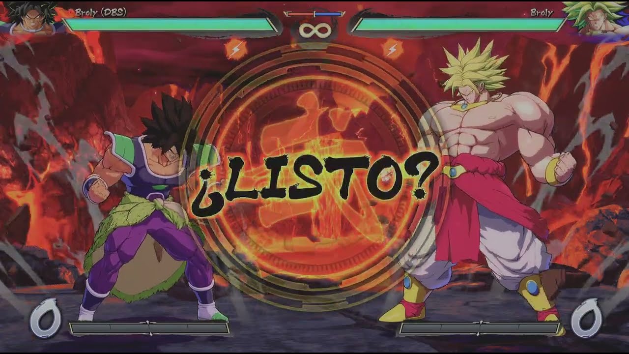 DRAGON BALL FighterZ_EPIC! BROLY (S) vs BROLY (Z)!!!!!