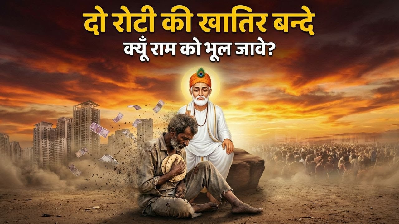 दो रोटी की खातिर बन्दे, तू अपना राम भुलावे || Kabir Dohe || Kabir Bhajan By Santvani Rasdhara
