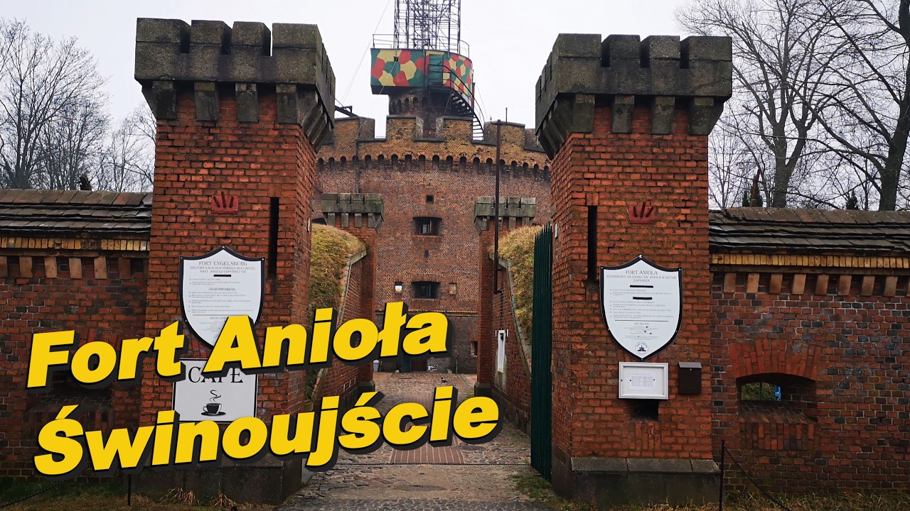 2026. 4K Dron. Fort Anioła, Świnoujście