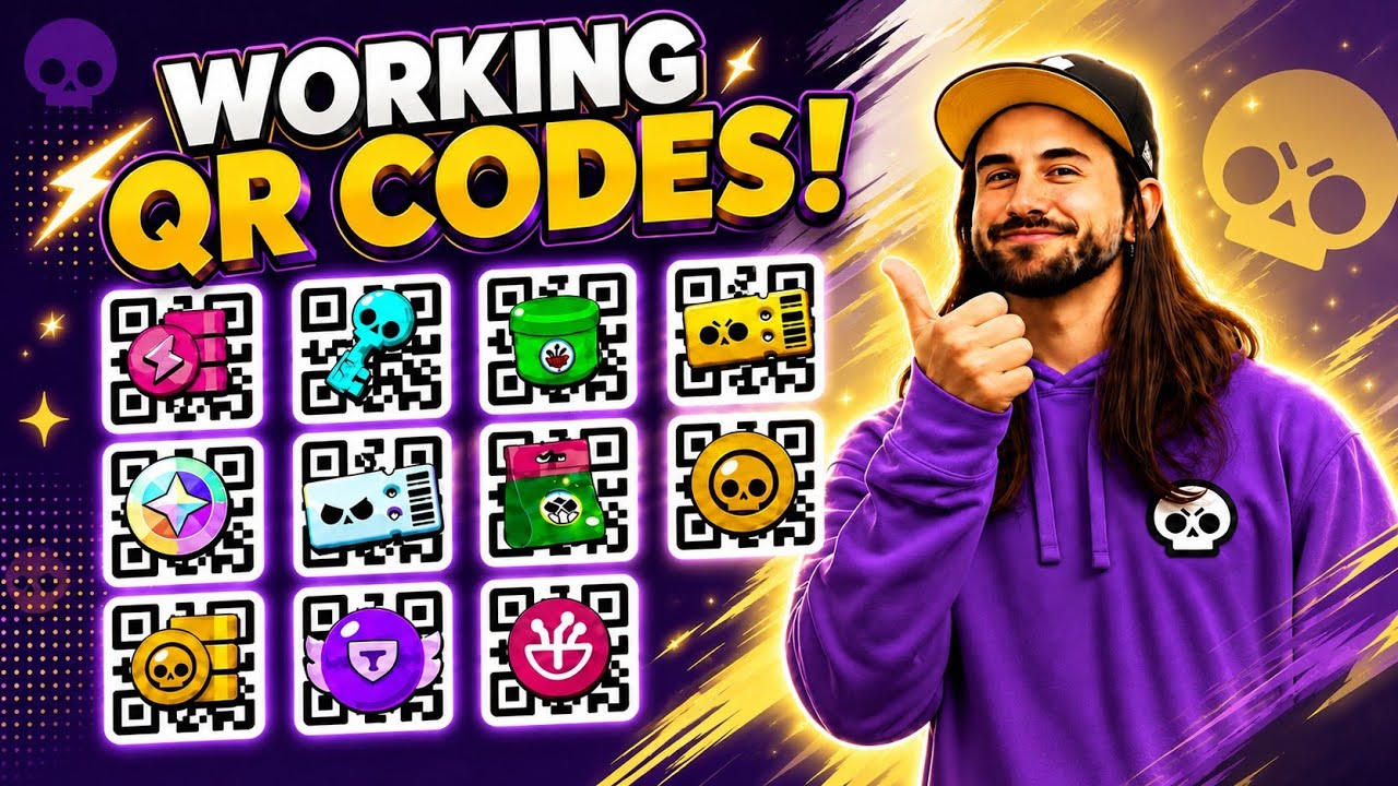 🔥100% Working Brawl Stars QR Code Claim Free Rewards Now! #brawlstars 