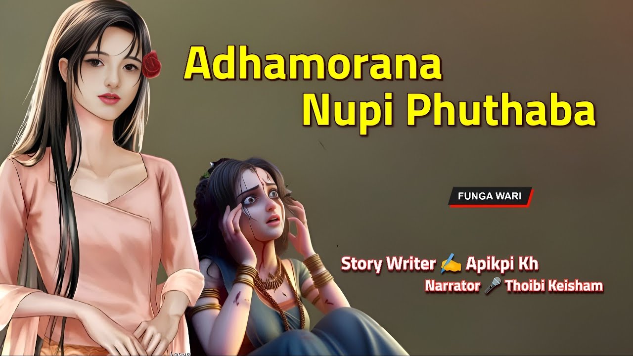 Adhamorana Nupi Phuthaba || Manipuri Phunga Wari || Record 🎤 Thoibi Keisham || Story ✍️ Apikpi Kh