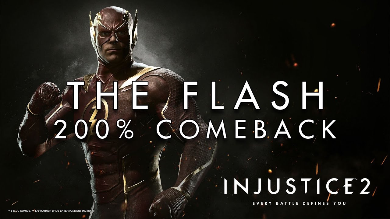 Injustice 2 - The Flash - 200% Comeback (by HoneyBee)