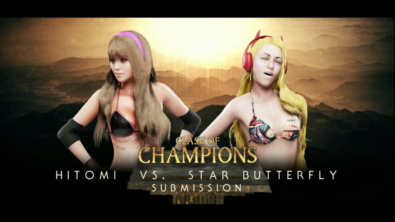 Hitomi [Dead or Alive] vs. Star Butterfly [Star ] ★ [Daily 2K19 Bikini Bearhug Match] ★ 042 ★