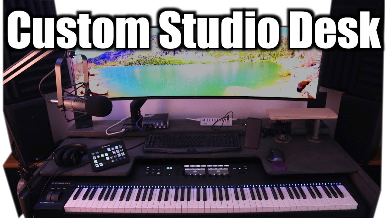 Digital Piano/Midi Keyboard Desk Redesign
