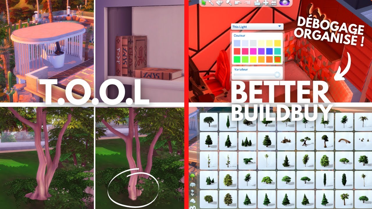 Comment utiliser les mods T.O.O.L & Better buildbuy ? 🧐 | Tuto avancé | SIMS 4