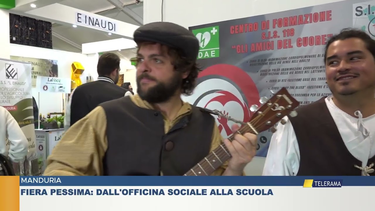 MANDURIA FIERA PESSIMA: DALL'OFFICINA SOCIALE ALLA SCUOLA