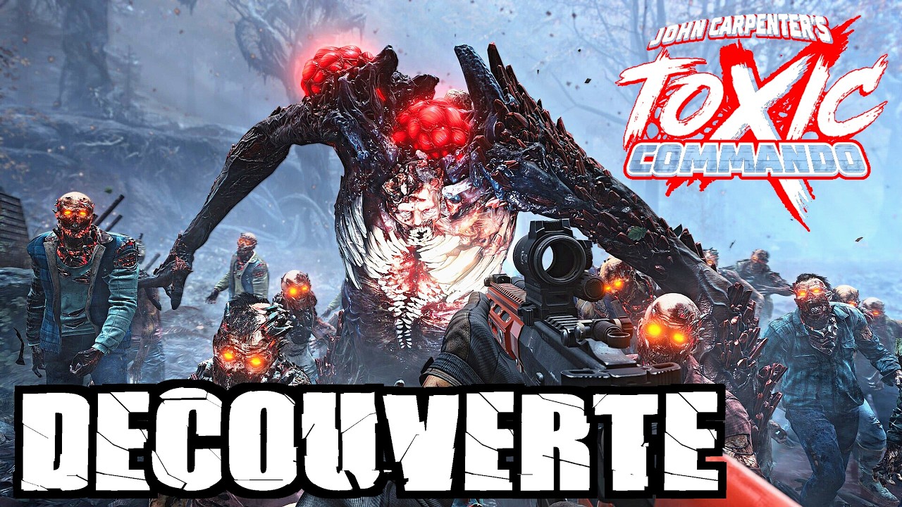 JOHN CARPENTER'S TOXIC COMMANDO - Le jeu de Zombies de 2026? (D&eacute;couverte FR)