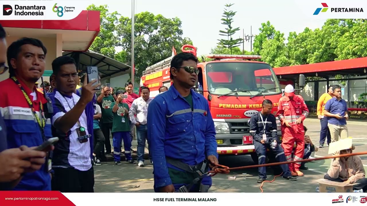 Pertamina Fuel Terminal Malang, Pelatihan DAMKAR Full (Malang, Jawa Timur)
