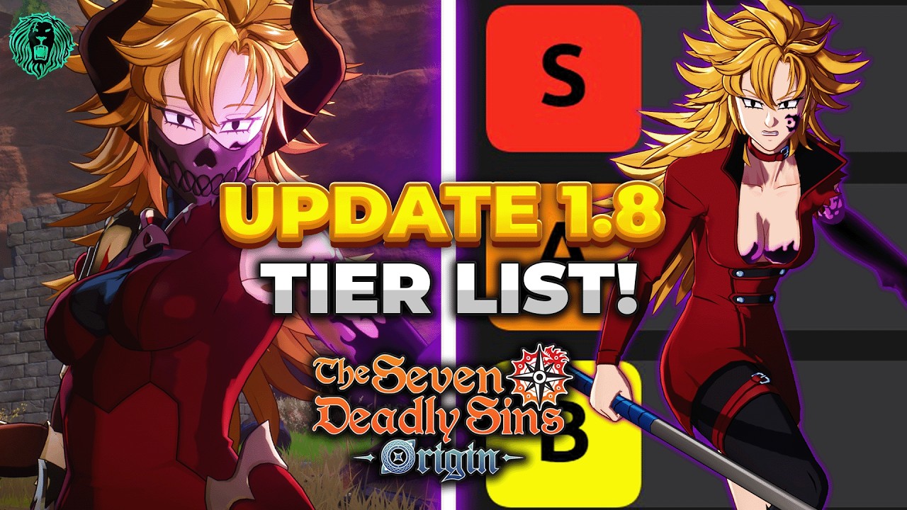 [The Seven Deadly Sins: Origin] ОБНОВЛЕНИЕ 1.8: ТИР-ЛИСТ! | С ДЕРИЕРИ!!