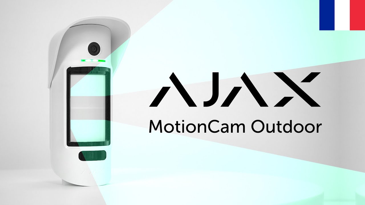 AJAX MotionCam Outdoor | Détecteur de Mouvement Extérieur avec Prise de Photos