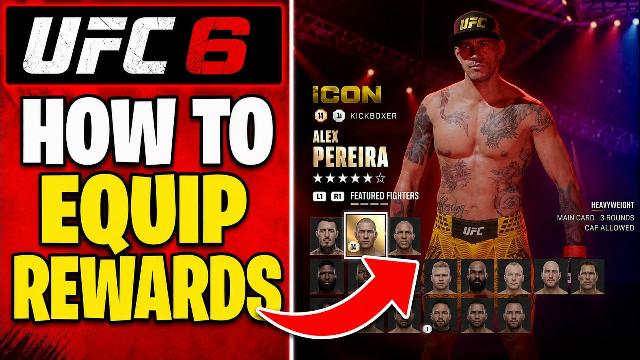 How To Equip Rewards in UFC 6 (FAST & EASY Guide)