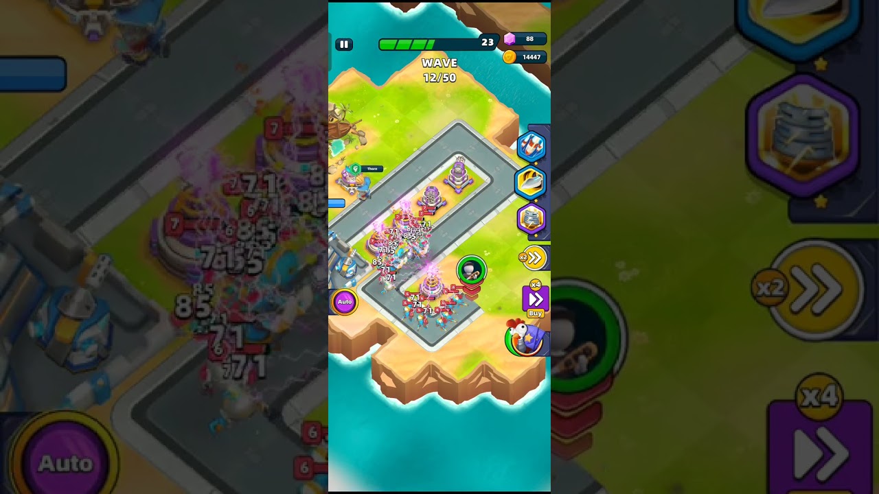 The Hardest Game Of Hardest Mission - Finally I Kill A Boss /Watch Till End - Tesla Tower Gameplay.😱