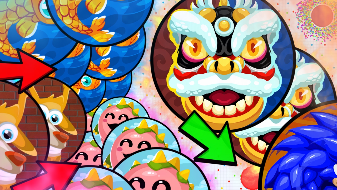 MOST AMAZING ONE SPLIT SAME SIZE POPSPLIT // Agario Community Clips - Agar.io