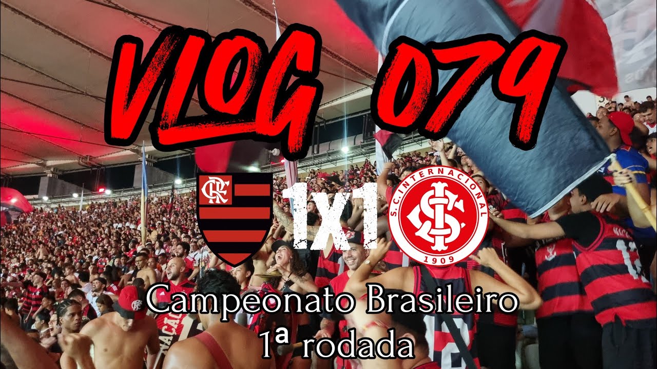 Campeonato Brasileiro 2025 | Flamengo 1x1 Internacional | VLOG 079