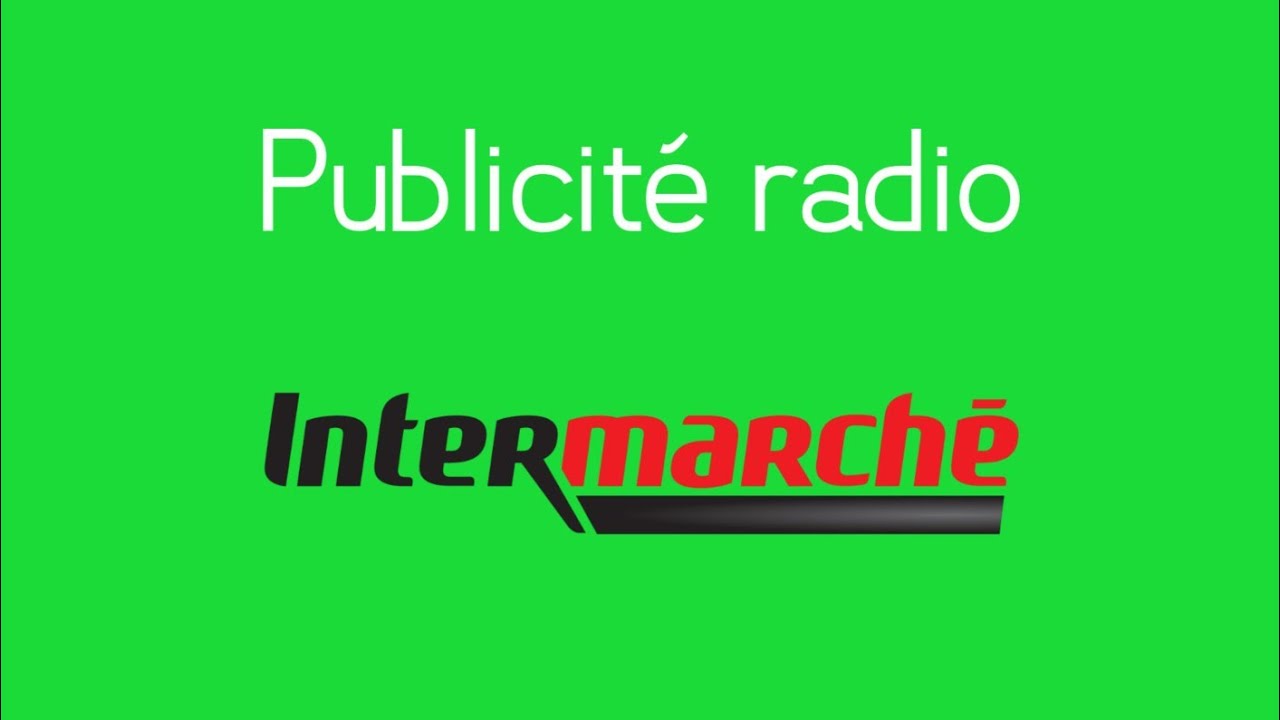 Pub radio Intermarché rentrée des classes