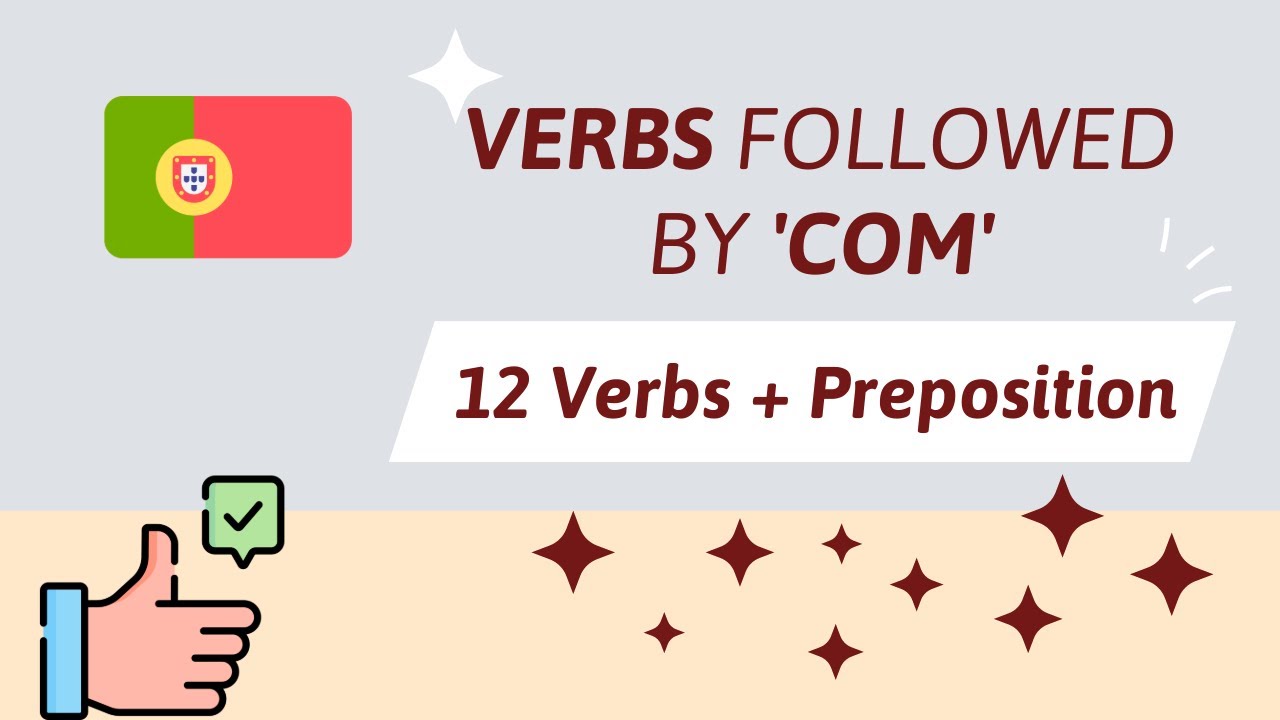 12 Essential Portuguese Verbs with 'Com'