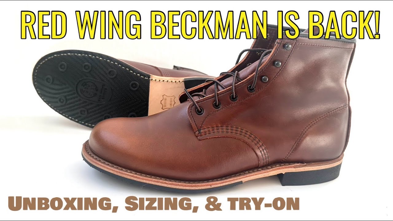 *НОВИНКА* Обзор Red Wing Beckman в коже Cigar Excalibur (9422)