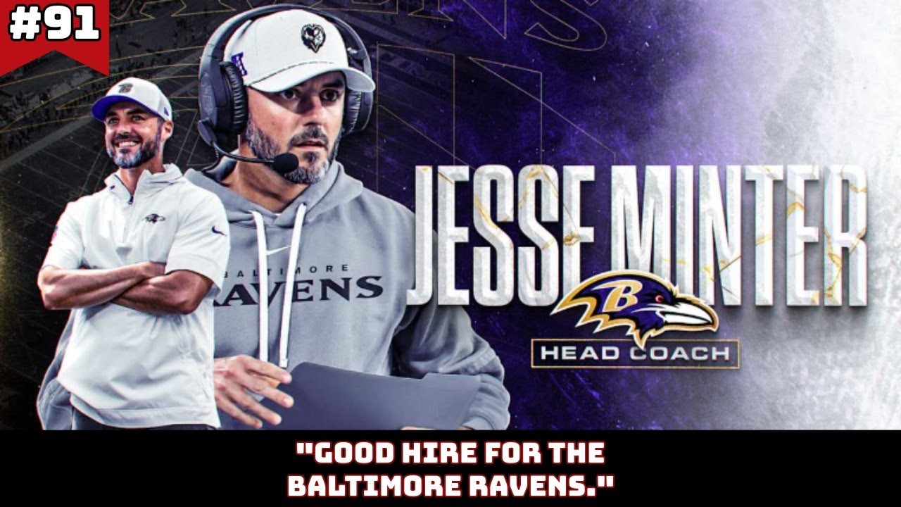 Baltimore Ravens Hire Jesse Minter As Next Head Coach #nfl #football #sports #baltimoreravens