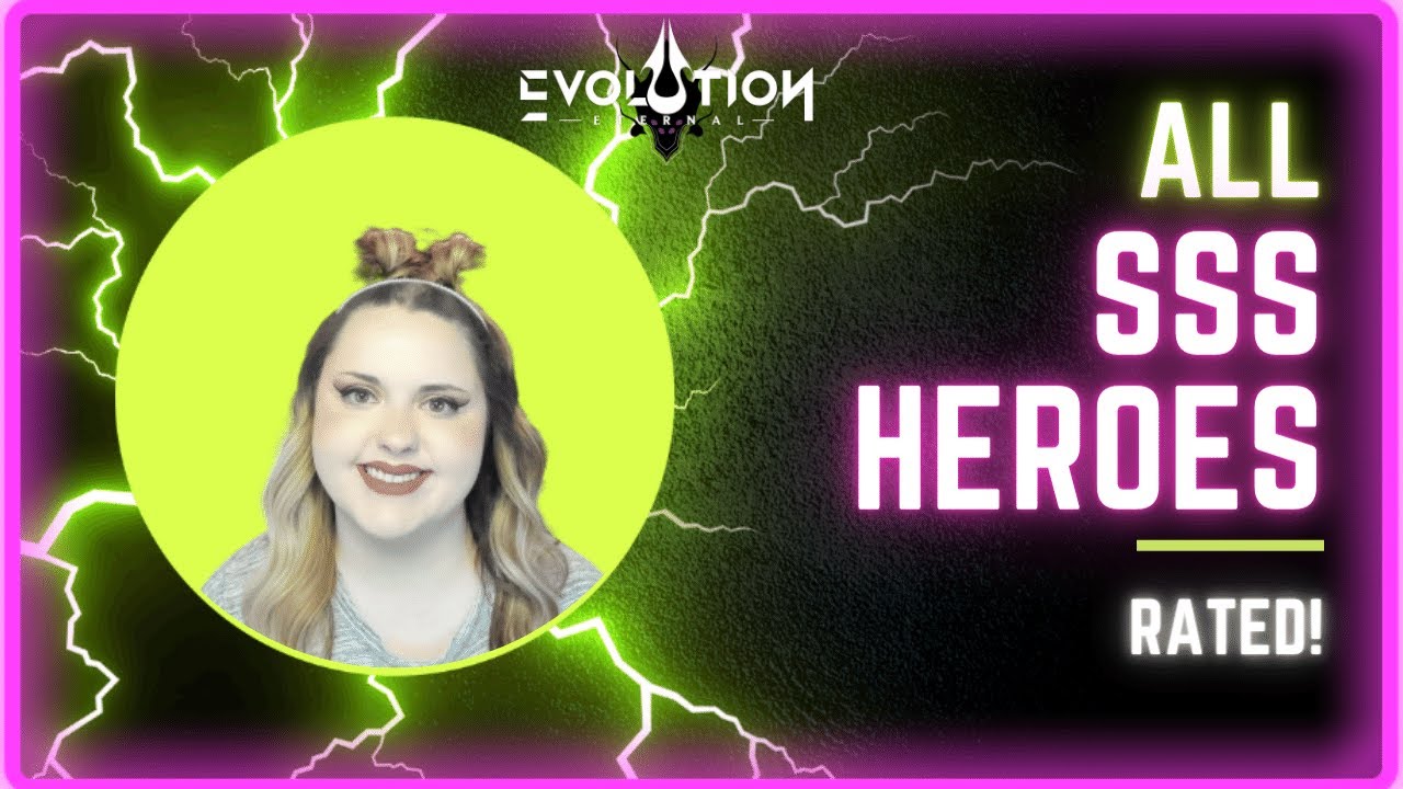 Tier List PvE PvP All SSS Heroes Rated Eternal Evolution #eternalevolution #eternalevolutionidlerpg