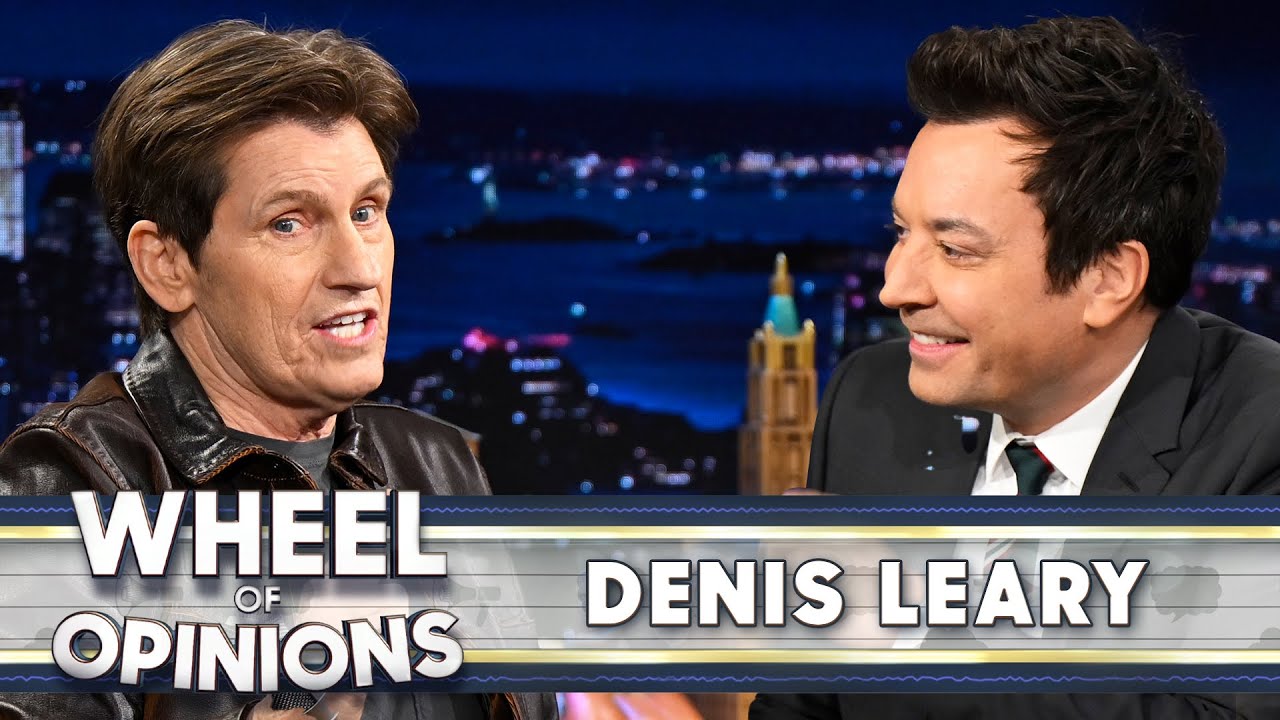 Wheel of Opinions with Denis Leary | The Tonight Show Starring Jimmy Fallon