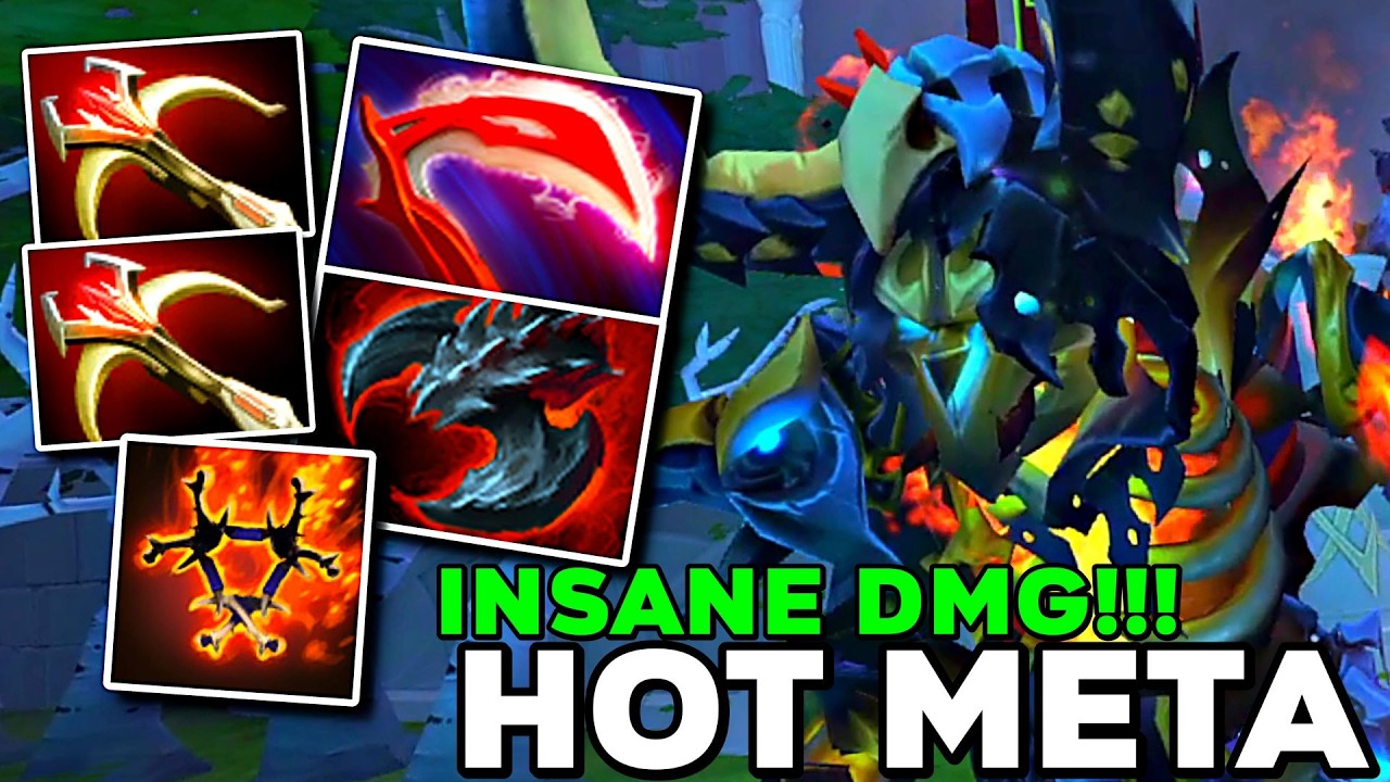 Clinkz Hot Meta 2x Daedalus Army Scepter Physical DAMAGE Insane - Dota 2