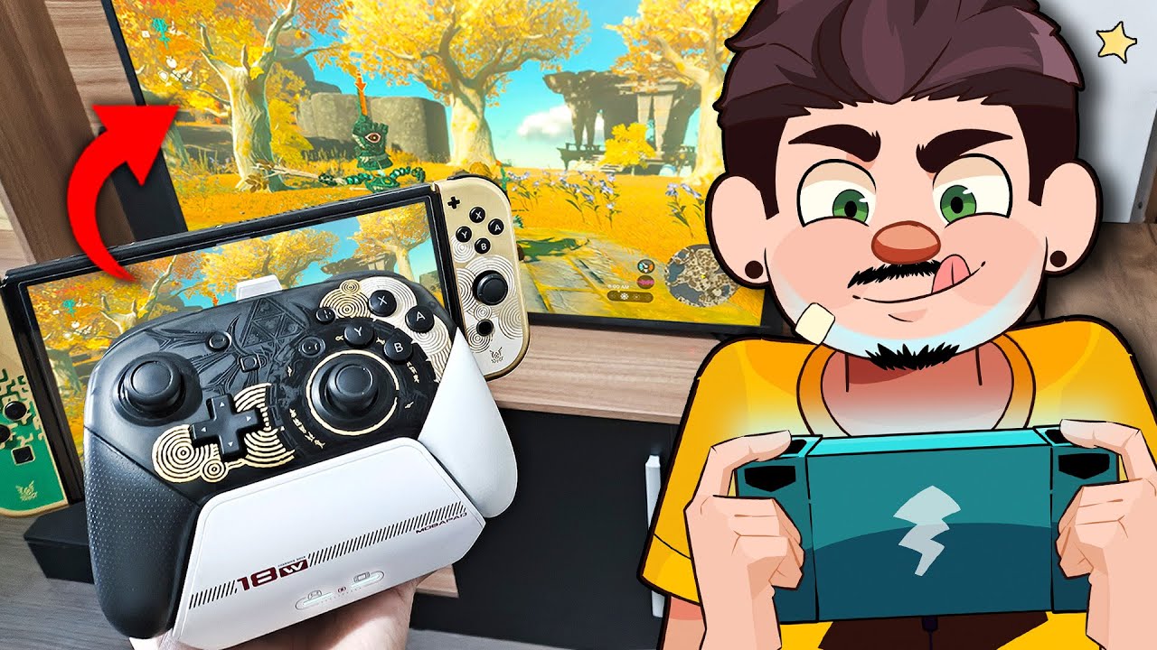 Dock PERFEITA para Tunar o seu Nintendo Switch - Mobapad Switch TV Docking Station