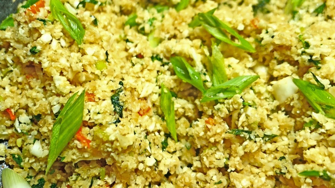 Cauliflower Fried Rice | Keto-Friendly, Gluten-Free, Vegan