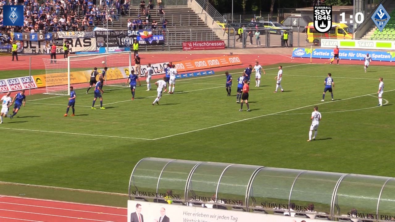 SSV Ulm 1846 vs. SV Waldhof Mannheim 07