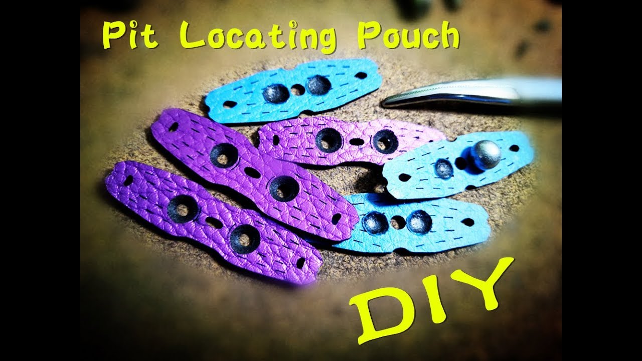 How to make your own Pit Locating Pouch? Simple enough!