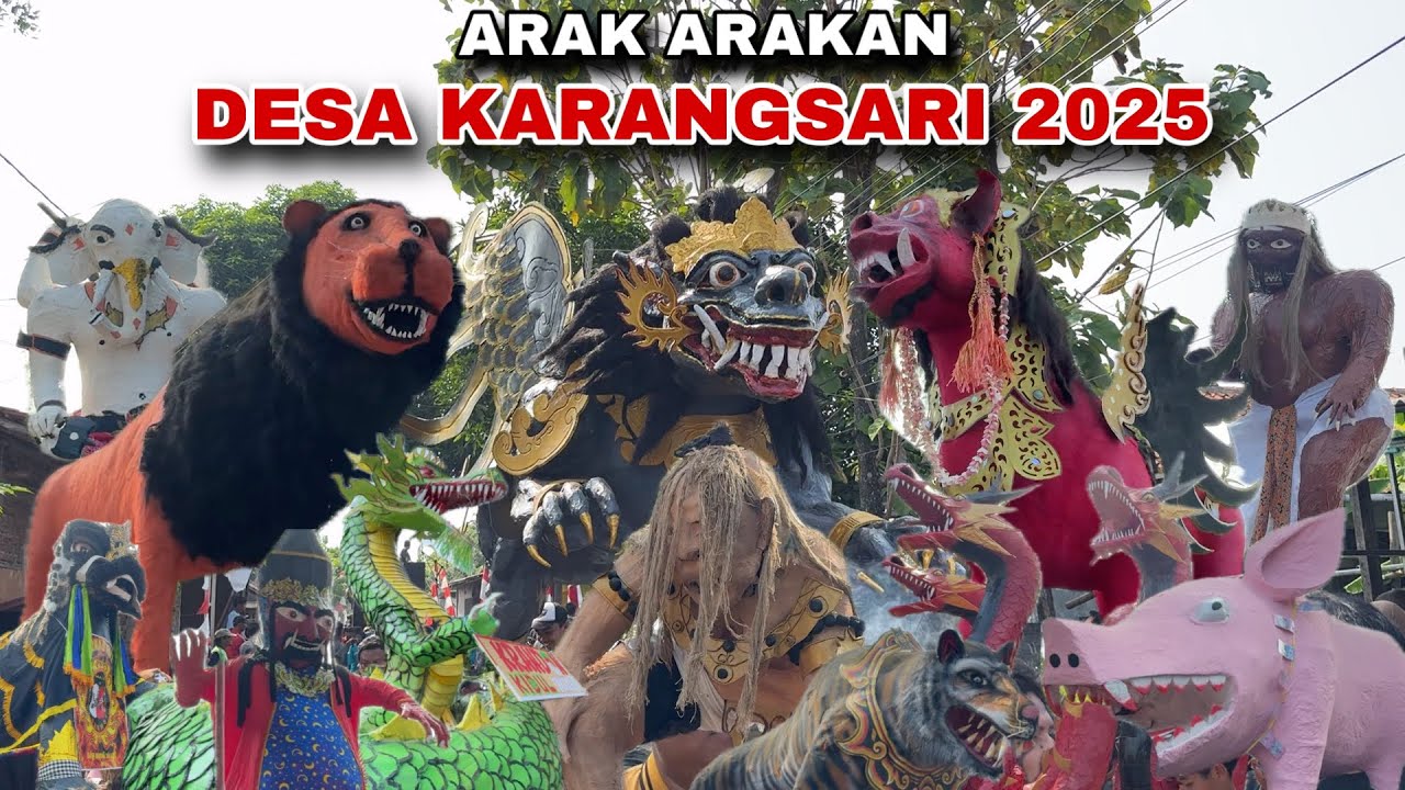 FULL Arak arakan KARANGSARI 2025 ❗️ Spesial HUT RI KE 80