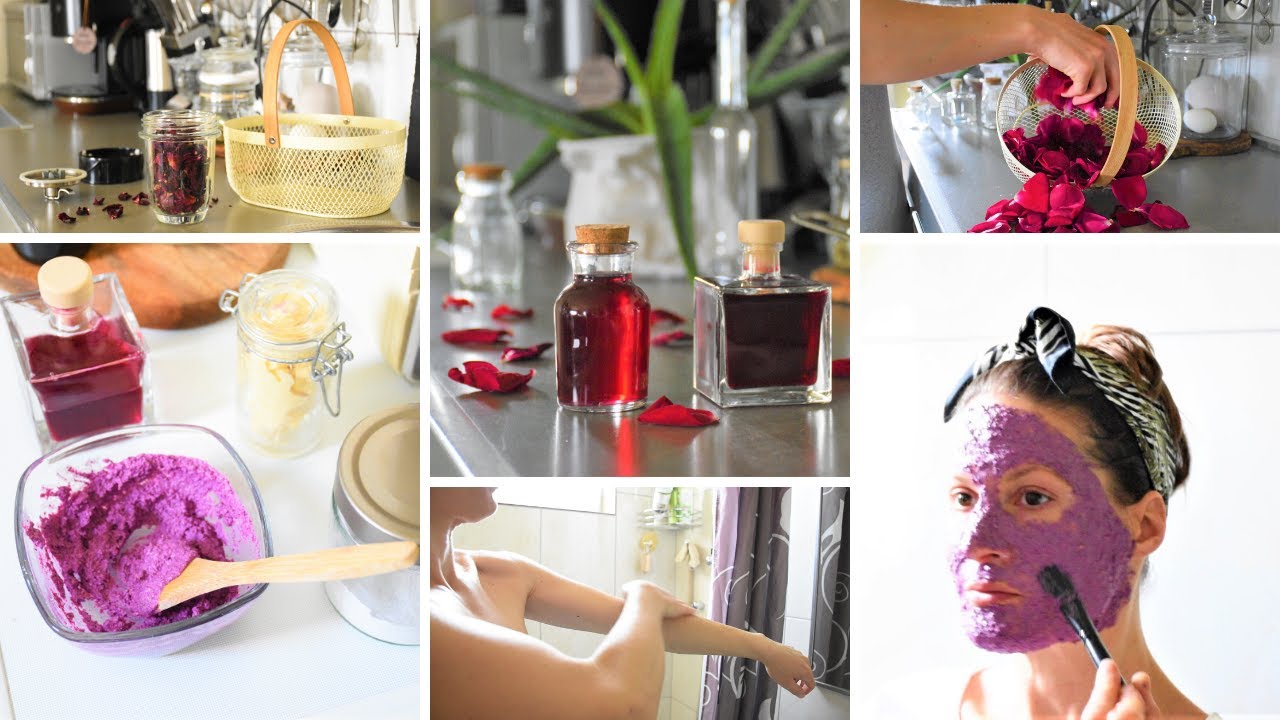 RUŽA ZA NJEGU LICA I TIJELA/ ROSE FACE AND BODY diy products