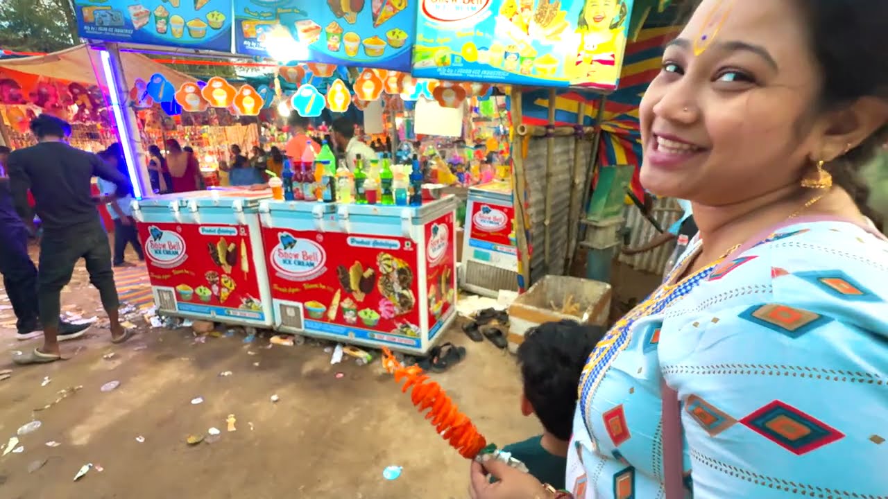 Unlimited Fun during Mela with daughter saranyashree and family | ananyaojha official