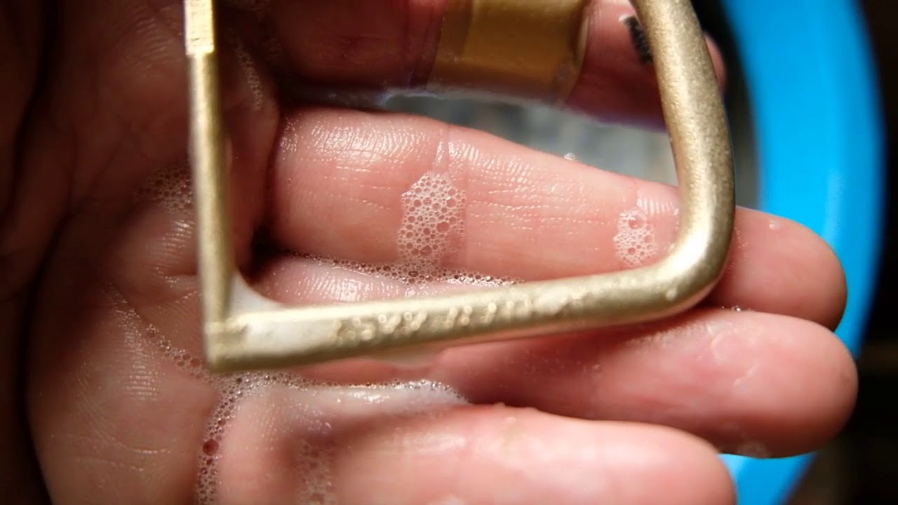 Галтование латунных пряжек