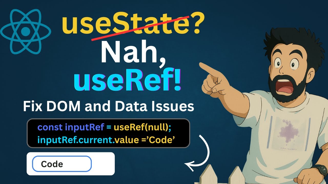 Stop Using useState for Everything &mdash; useRef Explained!