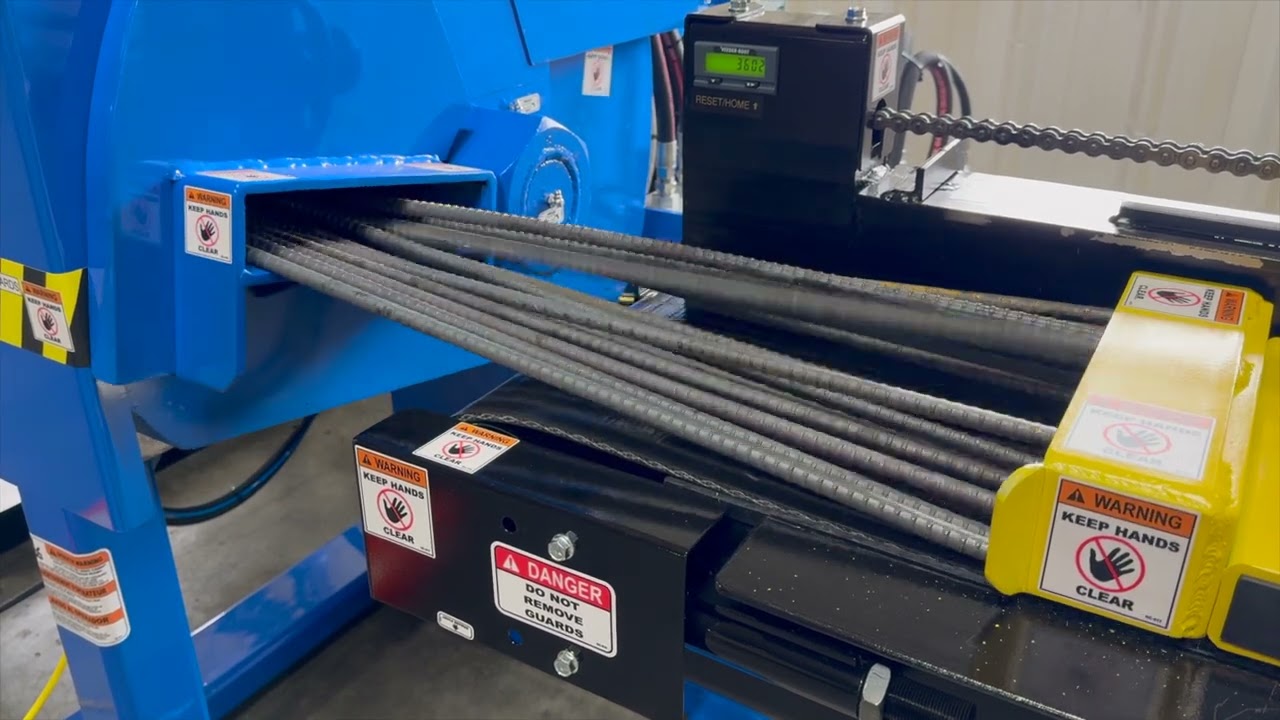 Rebar Shear with Powered Shearline!