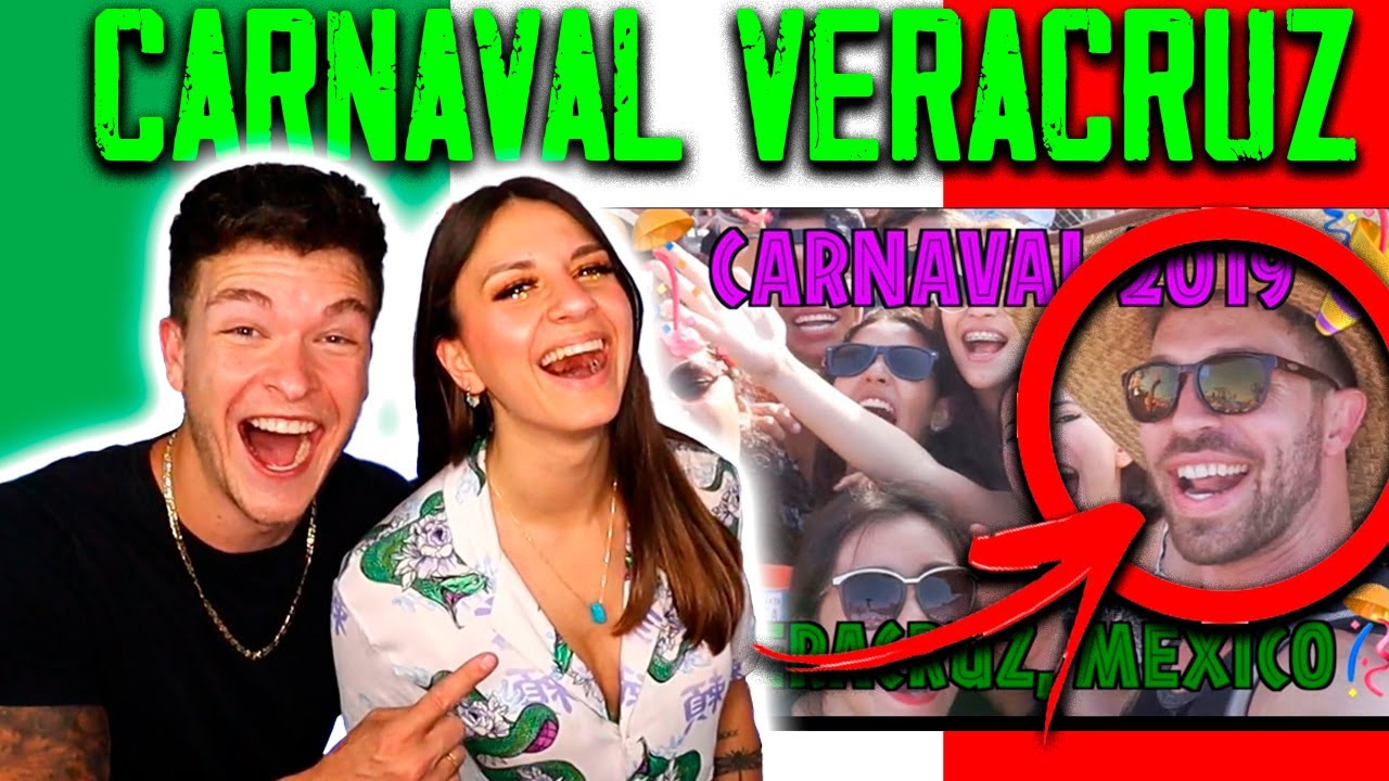 🇲🇽 REACCION a un GRINGO en CARNAVAL de VERACRUZ MÉXICO *increíble* ft. 