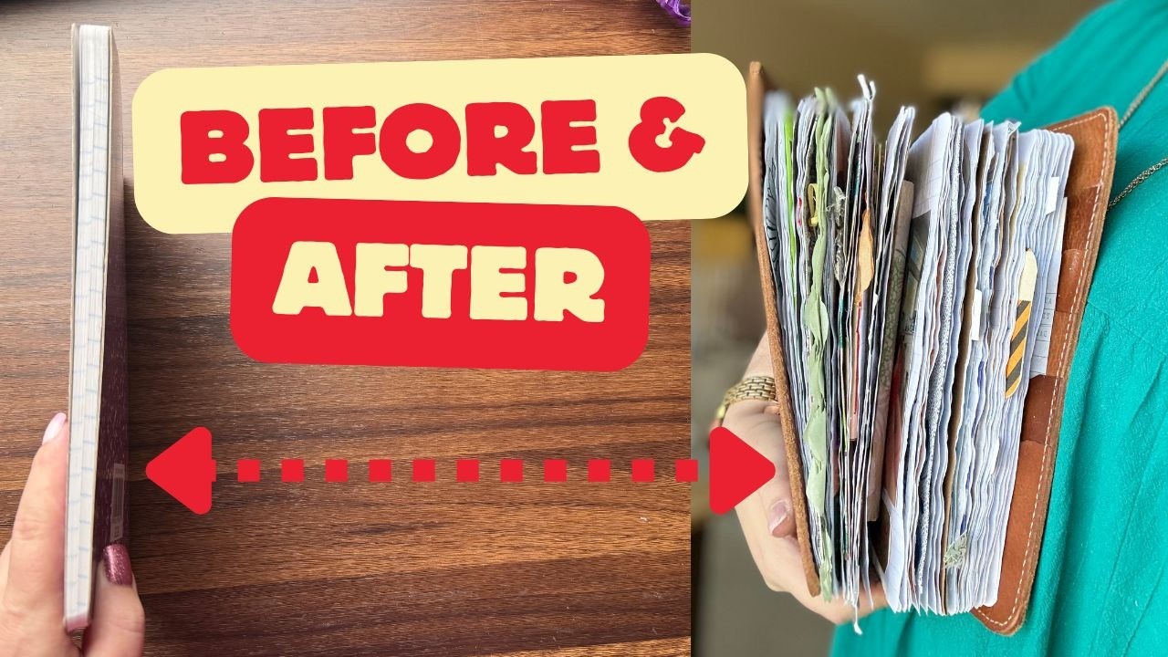 What is Junk Journaling? - a flip through