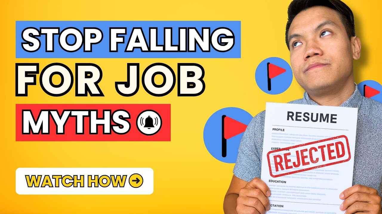Debunking the 4 BIGGEST Job Search Myths