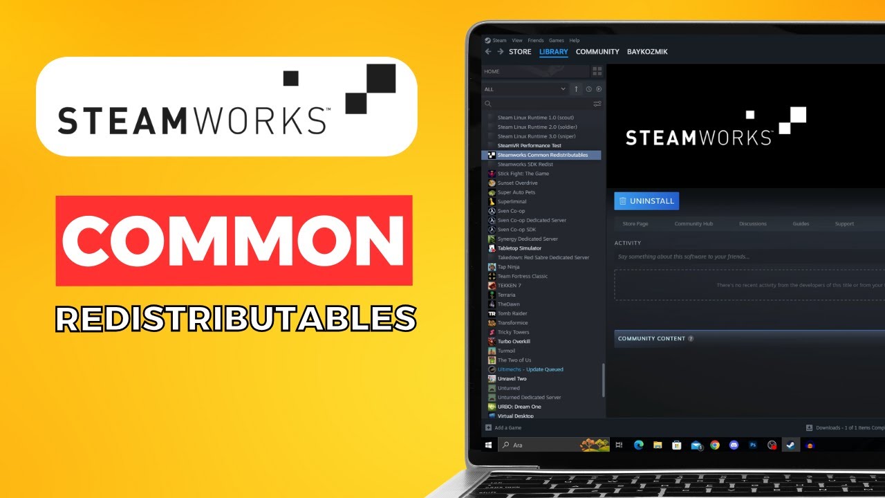 What is Steamworks Common Redistributables (2024) Easy Guide