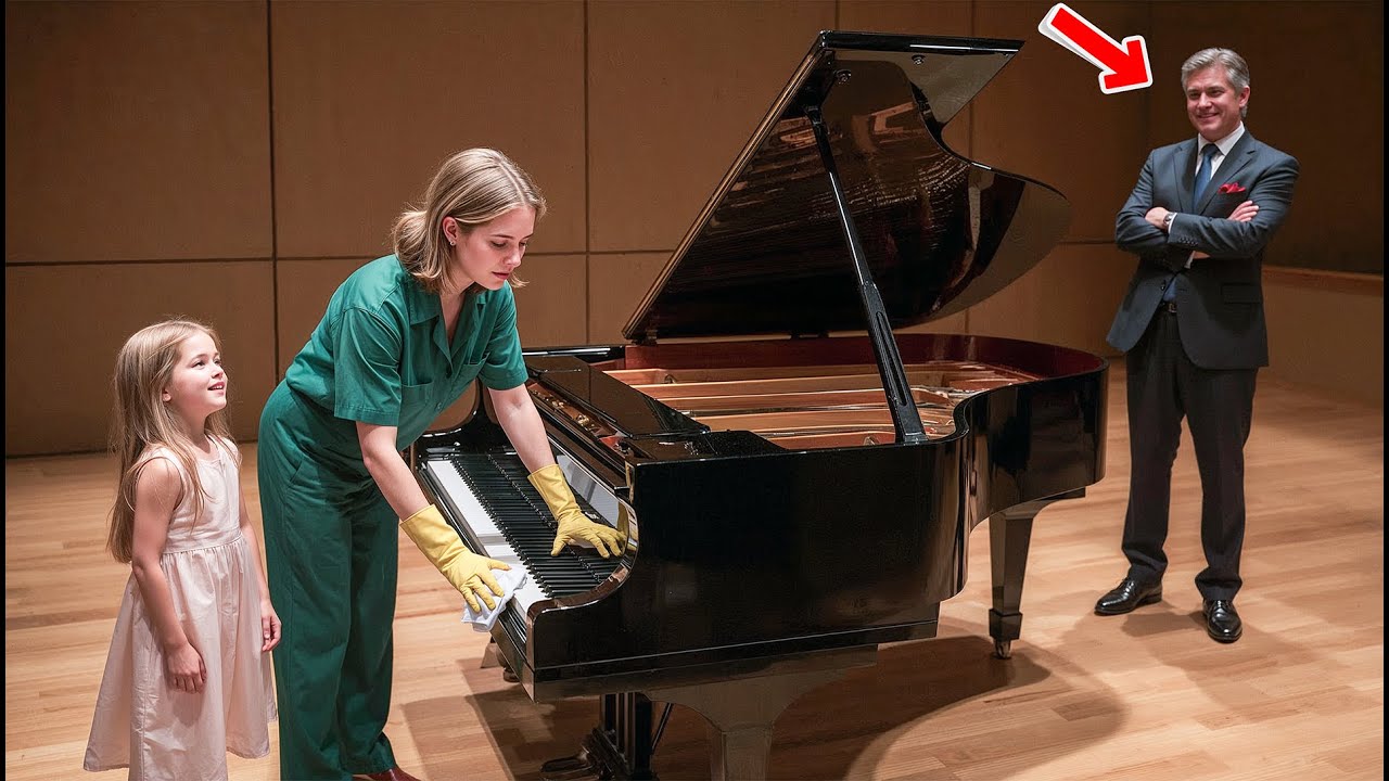 Play One Note and I’ll Donate $10,000,” He Smirked—Janitor Mom Did… and Everyone Froze